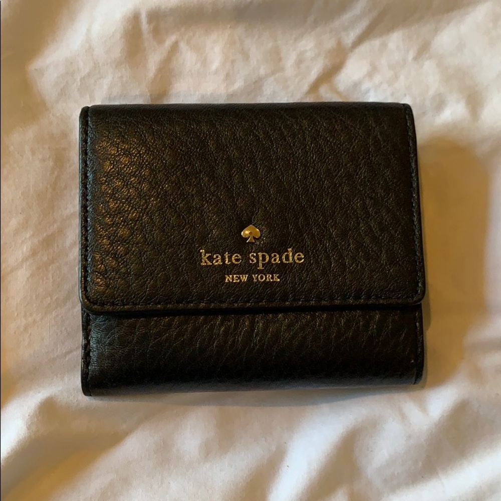 Kate spade black wallet
